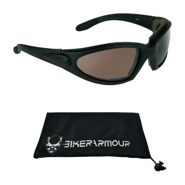 MOTORCYCLE SUNGLASSES MOTORCYCLE SUN GLASS WITH FOAM